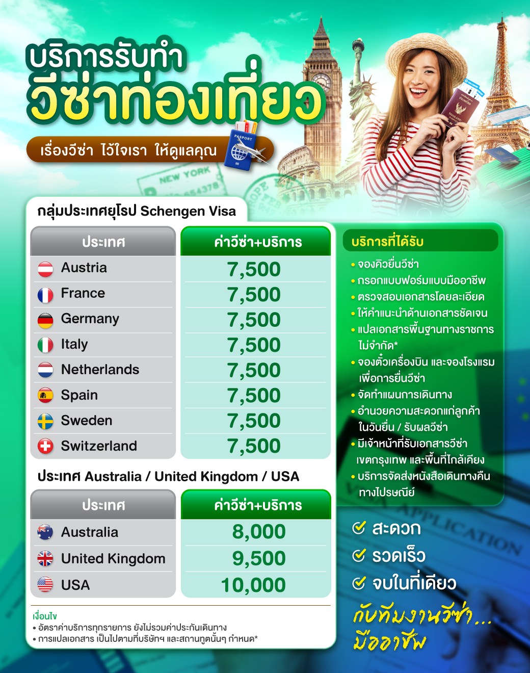 รับทำวีซ่า